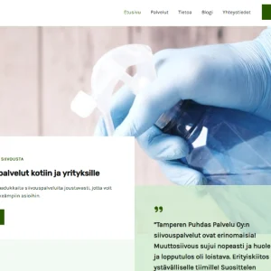 Etusivu edulliset nettisivut yritykselle